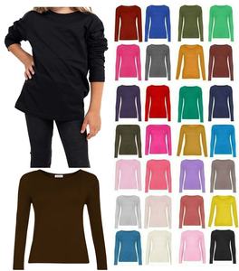 Camiseta de cuello redondo de manga larga para mujer de alta calidad - Product Image 4