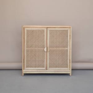 Top Quality <b>Rattan</b> <b>Cabinets</b> for Storage Indoor Furniture Hand-crafted Natural <b>Cabinet</b> Cupboards - Product Image 3