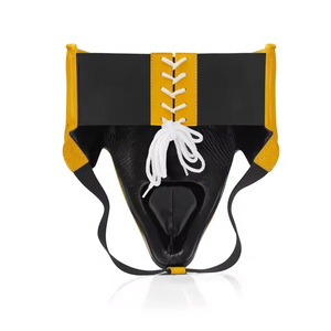 Service OEM, équipement de boxe léger en cuir véritable à 100%, protège-aine et protège-aineaux, haute qualité, design et logo personnalisés, vente en gros - Product Image 4