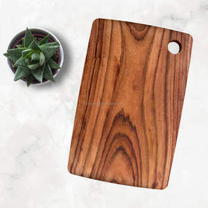 Bloques para cortar de madera de diseño fresco, tabla de cortar más vendida con campo de jugo para cocina, bloque para cortar frutas y verduras - Product Image 3