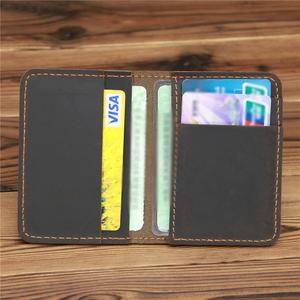 Leather <b>Card</b> Holder <b>Wallet</b> Slim Business <b>Card</b> Case for <b>Men</b> Minimalist <b>Credit</b> Gift for Him LCR-0049B - Product Image 5