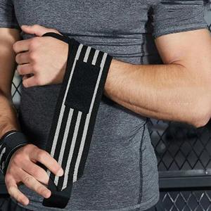 สายรัดข้อมือยกน้ำหนักกันลื่น GO FIT IT ป้องกันอย่างครอบคลุม ปรับแต่งได้ วัสดุนีโอพรีน/ผ้าฝ้าย/สแปนเด็กซ์ ใช้ได้ทั้งชายและหญิง ทั่วโลก - Product Image 1