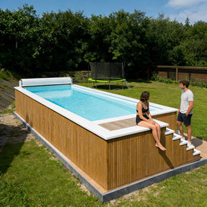 Piscina de Inmersión Personalizada para Jardín Exterior, Jacuzzi, Piscina Infantil de Fibra de Vidrio con Mosaico, Color Personalizado, Diez Años de Garantía - Product Image 1