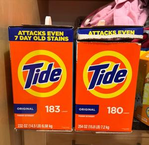 Détergent à lessive en poudre Original Scent Tide Original HE 183 Charges - Product Image 1