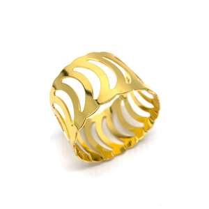 Servilletero de aluminio, decoración de boda, soporte a granel barato, mesa hecha a mano para fiesta, servilletero de Metal a la venta - Product Image 2