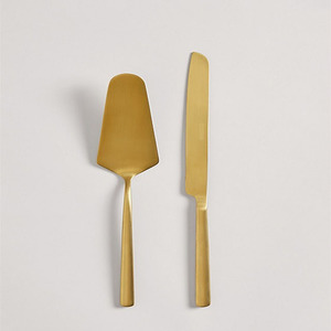 Baskety Pie Server Set Espátula de acero inoxidable dentada con mango cómodo Fácil de servir postres Pizza y pastel - Product Image 5