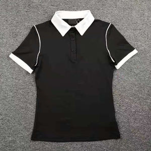 Wholesale Golf <b>Ladies</b> Short-sleeved <b>Polo</b> <b>Shirt</b> Slim Fit Breathable Elastic Quick Drying Jersey High Quality Fashion <b>Polo</b> <b>Shirt</b> - Product Image 1