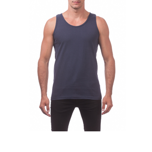 Prix de gros gilet personnalisé hommes grande taille maillot de corps solide Gym Sports Fitness petite épaule hommes débardeurs de BD - Product Image 4