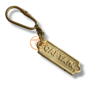 Llavero de latón de calidad superior en estilo capitán náutico Accesorio de llavero de metal duradero y elegante para los amantes del mar Aventureros - Product Image 2