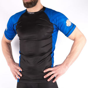 Camiseta de Compresión Unisex, Protección UV, 100% Poliéster, de la Mejor Calidad, Secado Rápido, Transpirable, Ecológica, Estampada, Ropa de BJJ - Product Image 2