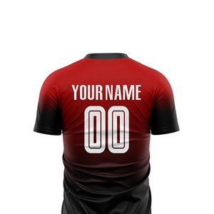 เสื้อทีมใส่โลโก้ชุดยูนิฟอร์มฟุตบอลผ้าโพลีเอสเตอร์100% ปากีสถานออกแบบได้ตามต้องการ - Product Image 6