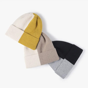 Cozy Wool Knit Beanies For Men And <b>Women</b> Warm Soft Caps Stylish Winter Fashion Headwear Perfect Comfortable Cold <b>Weather</b> Hats - Product Image 2