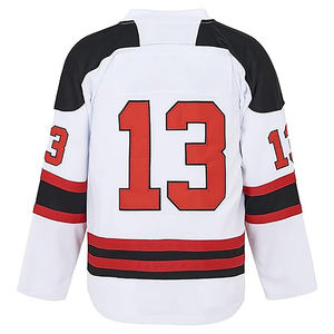 Vêtements de sport personnalisés unisexe, service OEM, maillot d'entraînement de hockey sur glace pour adultes, maillot de hockey sur glace en équipe avec conception par sublimation - Product Image 6