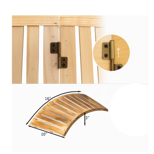 Collar de árbol de Navidad de madera redondo Vintage decorativo hecho a mano decoraciones de Navidad de madera al por mayor de Vietnam - Product Image 2