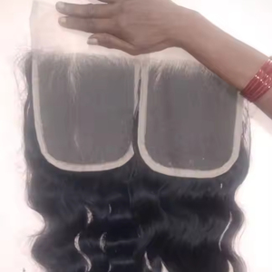 Cheveux humains non traités HD fermetures à lacet divers styles disponibles vague afro curl lâche profonde vague naturelle de cheveux indiens - Product Image 1