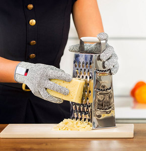 Premium Grade High-Performance XL Cowhide Split Leather <b>Gloves</b> Waterproof Industrial Safety Working <b>Gloves</b> - Product Image 4