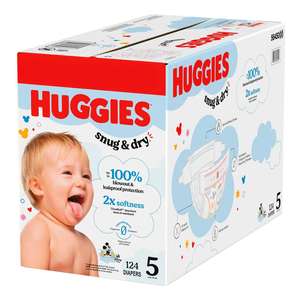 Taille 1 Couches Parfaitement adaptées aux nouveau-nés Huggies Snug & Dry et aux nourrissons en bas âge - Product Image 1