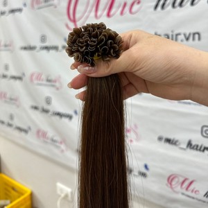 เคราตินเป็นสลาวิกผมคนรัสเซียย้อมผมเรมี่ผมตรงสีธรรมชาติ - Product Image 2