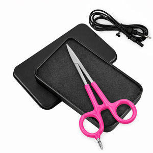 Pinzas Hemostáticas Rectas con Punta de Tierra para Soldadura de Joyería Permanente, Herramienta de Precisión para Enlazar Pulseras, Collares y Cadenas - Product Image 4