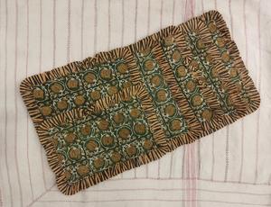 Napperon de table à manger matelassé en coton imprimé bloc à la main coloré pour mariage, célébration de fête à la maison, tapis imprimés floraux - Product Image 4