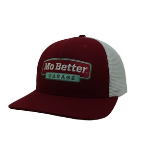 Gorra Trucker al por Mayor con Logotipo Personalizado, 5 Paneles, Malla Trasera en Contraste, Cierre a Presión, Estilo Mecánico - Product Image 1