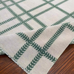 Juego de alfombra persa hecha a mano Alfombra de algodón anudada alta Color personalizable Varios tamaños (4x6) Hogar de lujo moderno abstracto 1 pieza - Product Image 1