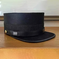 Casquette Kepi d'immigration pour dames de Gambie personnalisée de haute qualité avec couvre-chef uniforme professionnel insigne pour officiers