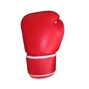 Nouveau design Gants de boxe en cuir véritable Fermeture à boucle Évacuation de l'humidité Conception complète des doigts-Gants d'entraînement Pakistan Arts martiaux - Product Image 3