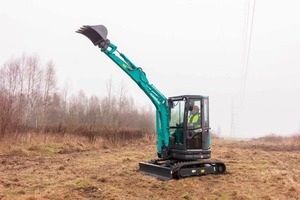 Mini-excavatrice SunwardSWE 25UF 2 tonnes avec vanne hydraulique Kawasaki, PLC et boîte de vitesses - Product Image 4