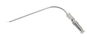 Kit de tubes d'aspiration Frazier, manuel, en acier inoxydable, instruments chirurgicaux incurvés FR Pentax, certifiés CE ISO 13485, haute qualité - Product Image 3