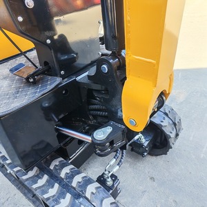 전지형 미니 굴삭기 0.8톤 3톤 EPA 엔진 농장용 소형 굴삭기 광폭 트랙 설계 - Product Image 2