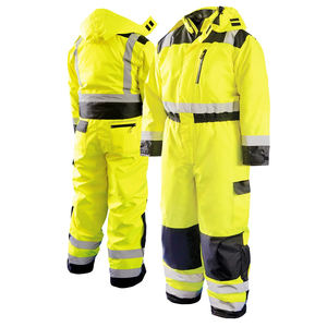 Ropa de trabajo de invierno personalizable, traje de seguridad de algodón transpirable e impermeable con soporte para logotipo - Product Image 1