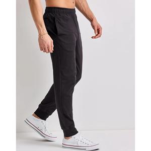 Pantalon de survêtement léger personnalisé pour hommes 100% coton jambe large style décontracté avec motif droit - Product Image 6