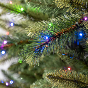 <span class=keywords><strong>Árbol</strong></span> <span class=keywords><strong>de</strong></span> <span class=keywords><strong>Navidad</strong></span> Artificial <span class=keywords><strong>de</strong></span> Abeto Clásico Preiluminado <span class=keywords><strong>de</strong></span> 7.5 Pies, Popular, con Luces LED <span class=keywords><strong>de</strong></span> Colores - Product Image 4