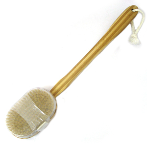 มืออาชีพอาบน้ำร่างกายแปรงด้ามยาวแห้งผิวแปรงไม้ไผ่ร่างกายที่มีราคาที่ดีที่สุด - Product Image 4