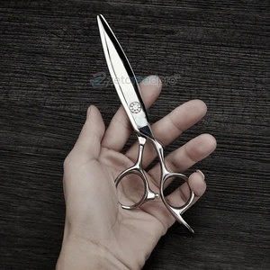 Ciseaux professionnels en acier inoxydable 440C pour la coupe de cheveux en salon et à domicile Ciseaux en acier inoxydable 440C - Product Image 5