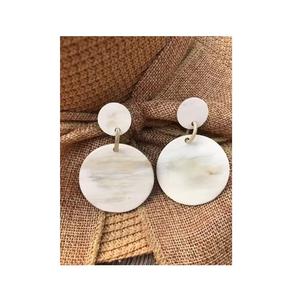 Pendientes de Cuerno de Búfalo Hechos a Mano, Joyería Natural, Fabricante y Proveedor de la India, para Fiestas y Eventos - Product Image 2