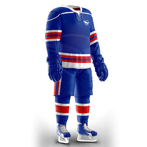 Bajo MOQ Equipo Desgaste Uniforme de hockey sobre hielo Entrenamiento juvenil Uniforme de hockey sobre hielo Venta caliente Uniforme de hockey sobre hielo - Product Image 2