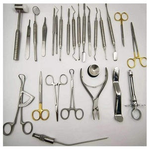 ชุดเครื่องมือผ่าตัดรากฟันเทียม27ชิ้นชุดเครื่องมือผ่าตัดแบบเยอรมันคุณภาพเยี่ยมเป็นที่ต้องการอย่างมากจากสเตนเลสสตีล - Product Image 4