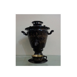 Samovar Samovar ทองเหลืองโบราณที่ทันสมัย - Product Image 6