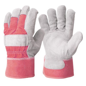 Guantes DE SEGURIDAD transpirables de piel de vaca dividida, resistentes al calor para uso diario, guantes de jardín Canadian Rigger - Product Image 5
