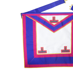 Custom Design Masonic Regalia <b>Leather</b> <b>Apron</b> Best Material Handmade Mark Provincial Undress <b>Apron</b> - Product Image 2