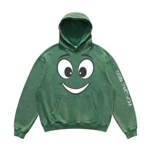 Sudadera con capucha de algodón Boxy para hombre de alta calidad 500 GSM cálido personalizado impreso bordado Digital disponible XS tamaño invierno al por mayor - Product Image 6