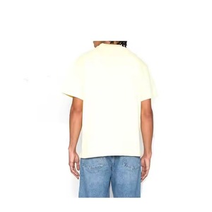 2025 haute qualité lavage à l'acide T-Shirt respirant personnalisé microfibre fait unisexe taille T-Shirt coton Polyester T-Shirt - Product Image 2