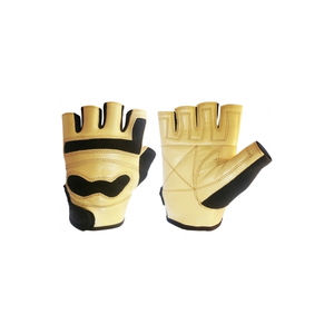 Guantes de levantamiento de pesas acolchados de malla transpirable, agarre de Palma antideslizante, soporte de muñeca ajustable para entrenamiento físico de gimnasio - Product Image 3