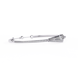 Pulsera de Oro de 18K Adornada con Fabulosos Diamantes Cultivados en Laboratorio - Product Image 1