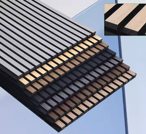 Paquet de 12 panneaux acoustiques ignifuges 3D écologiques du fabricant vietnamien Mousse MDF en bois massif insonorisée pour villas de murs d'église - Product Image 5