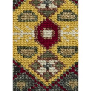 Savana Large Area Hand Knotted Wool Rug <b>Red</b> Orange Geometric Kilim for Entryway Hallway Home-Model Lca-2351 9x12 Rectangle - Product Image 3