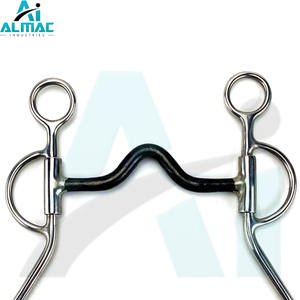 Broca De Filete de puerto alto cómoda y duradera ALMAC Ideal para caballos con necesidades de entrenamiento que exigen una guía clara y firme - Product Image 6