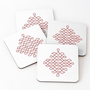 Vente chaude Émail Bois Prêt à Expédier Dessous de verre personnalisés Vente en gros Dessous de verre d'eau absorbant carré vierge à sublimation pour Boisson - Product Image 5